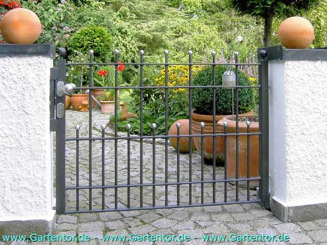 Gartentor Metall