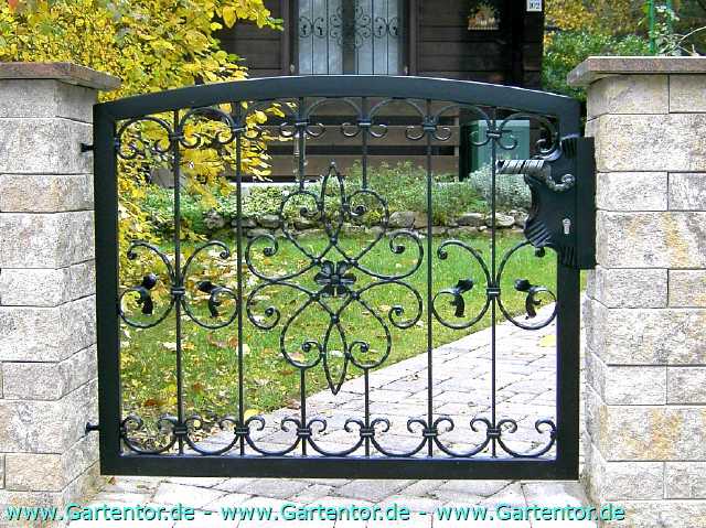 Gartentore aus Schmiedeeisen