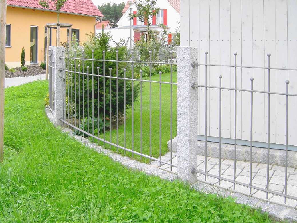 Zaunelemente Metall