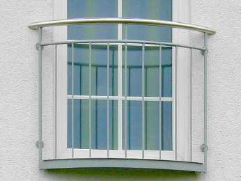 Franz&ouml;sischer Balkon gebogen